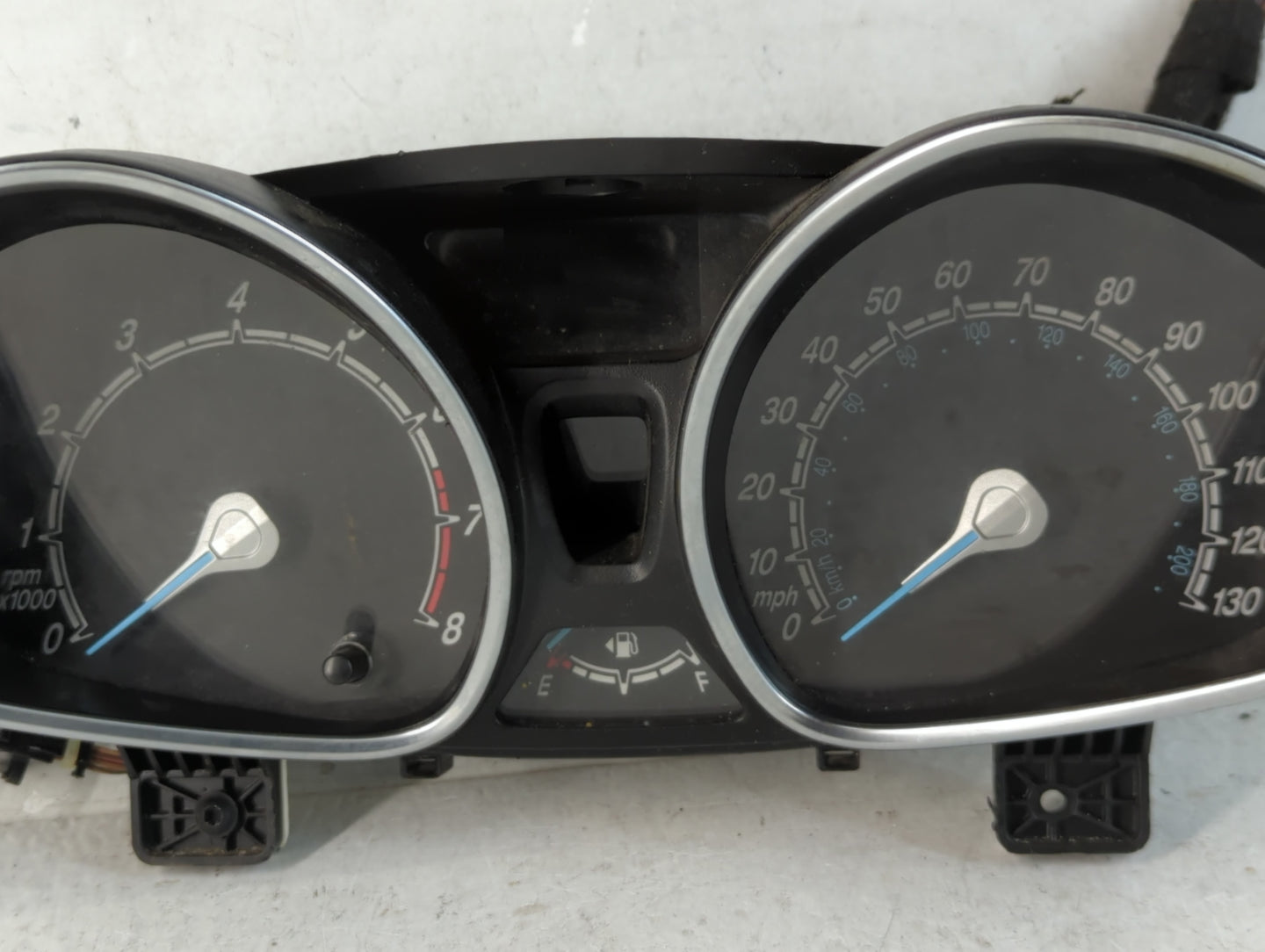 2015-2017 Ford Fiesta Instrument Cluster Speedometer Gauges P/N:D2BT-10849-GAT Fits Fits 2015 2016 2017 OEM Used Auto Parts 