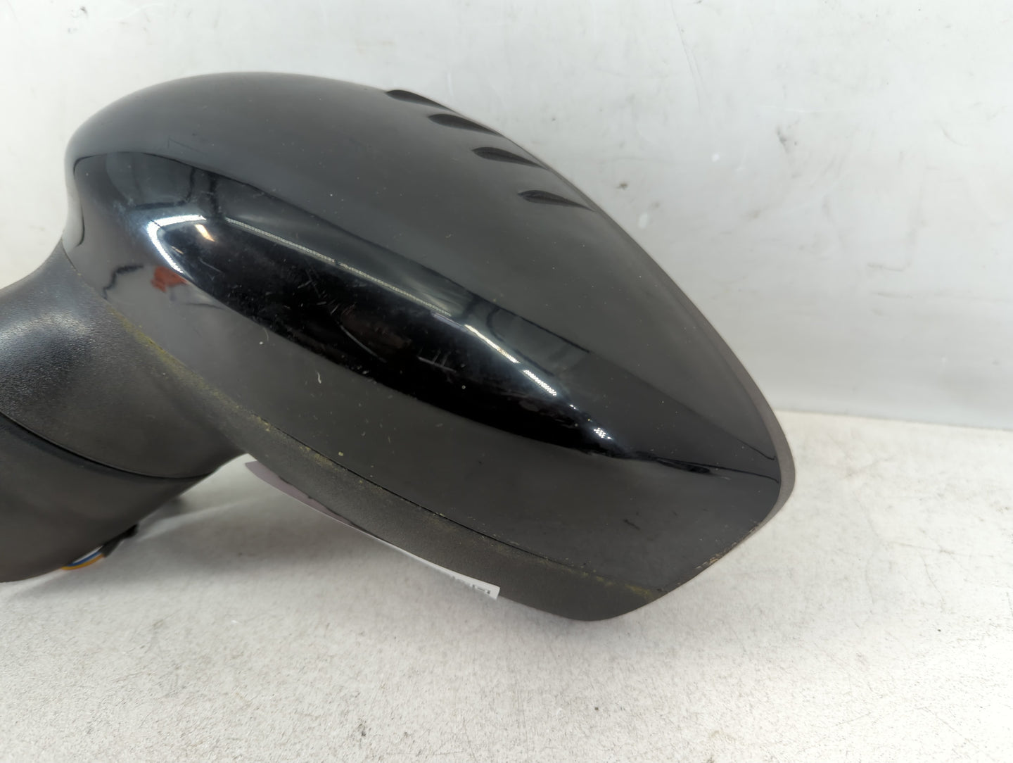 2016 Ford Fiesta Driver Left Side View Manual Door Mirror Black - Oemusedautoparts1.com