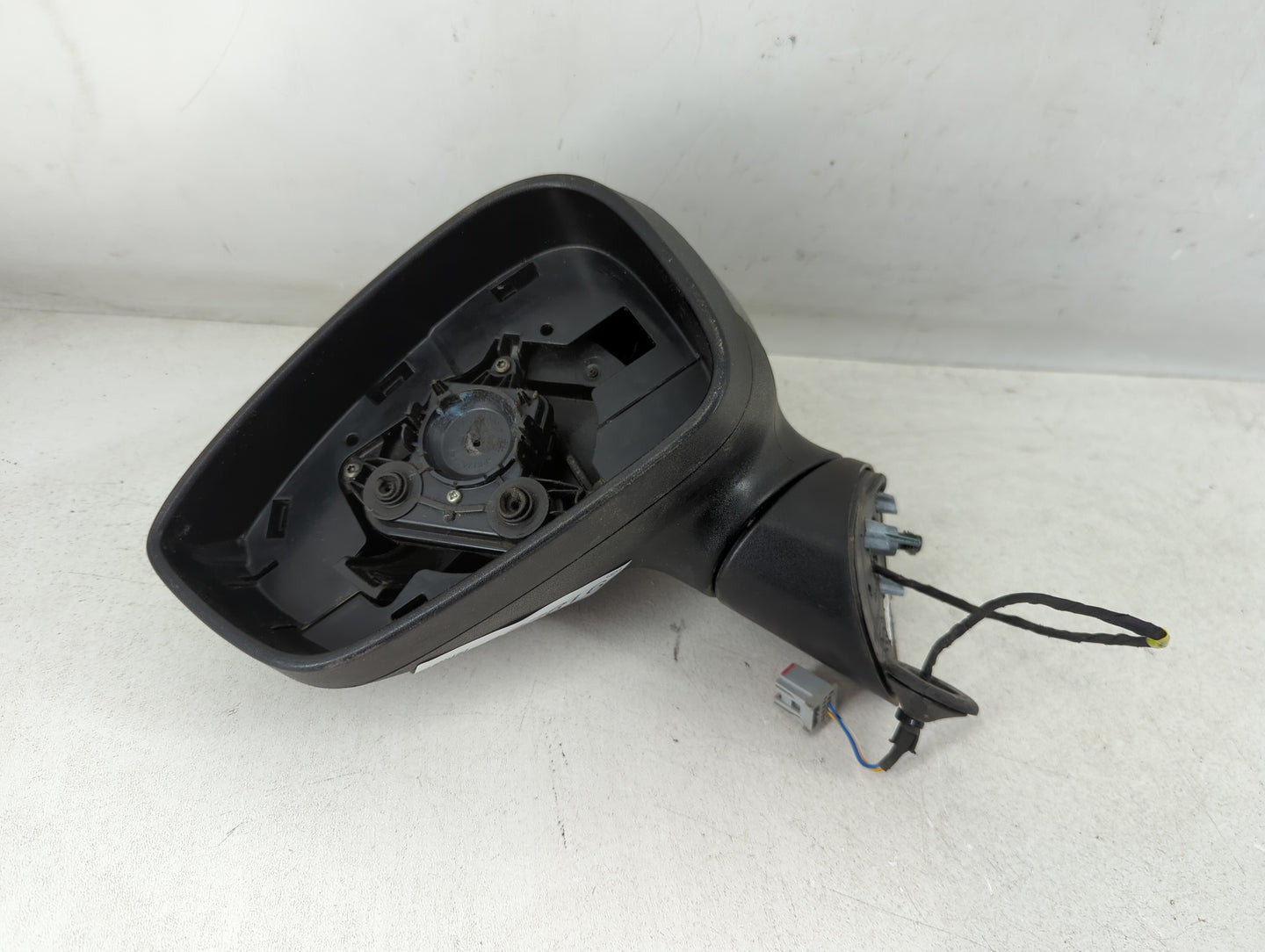 2016 Ford Fiesta Driver Left Side View Manual Door Mirror Black - Oemusedautoparts1.com
