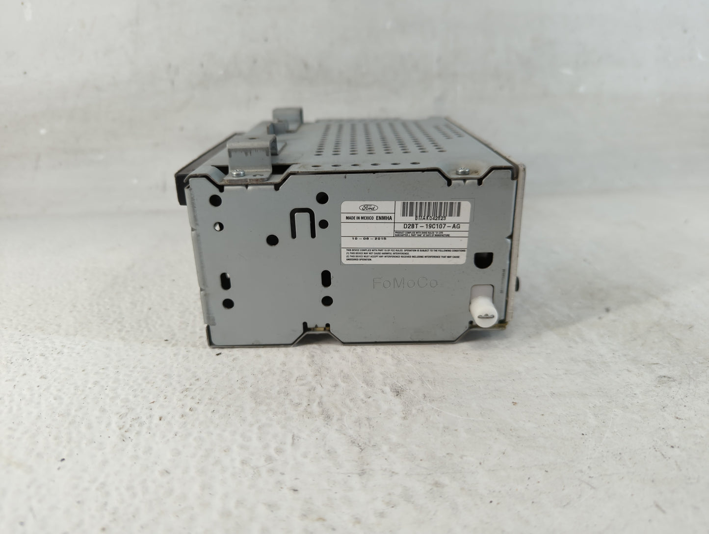 2016 Ford Fiesta Radio AM FM Cd Player Receiver Replacement P/N:D2BT-19C107-AG Fits OEM Used Auto Parts - Oemusedautoparts1.