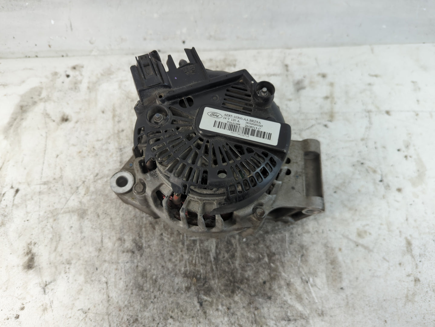 2011-2019 Ford Fiesta Alternator Replacement Generator Charging Assembly Engine OEM P/N:AE8T-10300-AA Fits OEM Used Auto Par