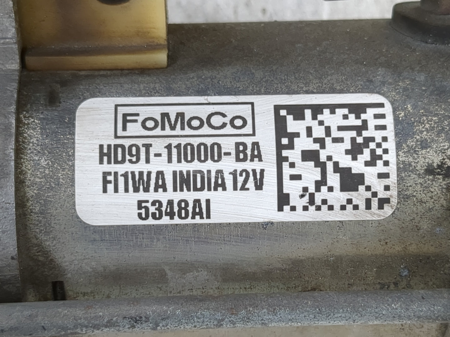 2009-2019 Ford Flex Car Starter Motor Solenoid OEM P/N:HD9T-11000-BA Fits OEM Used Auto Parts - Oemusedautoparts1.com