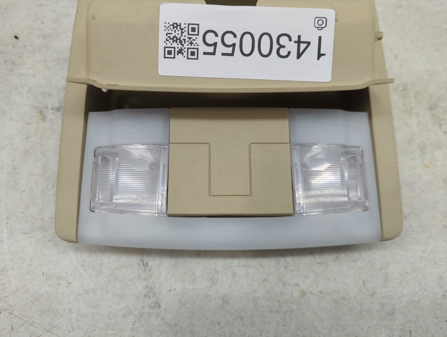 2016 Ford Flex Overhead Roof Console Tan - Oemusedautoparts1.com
