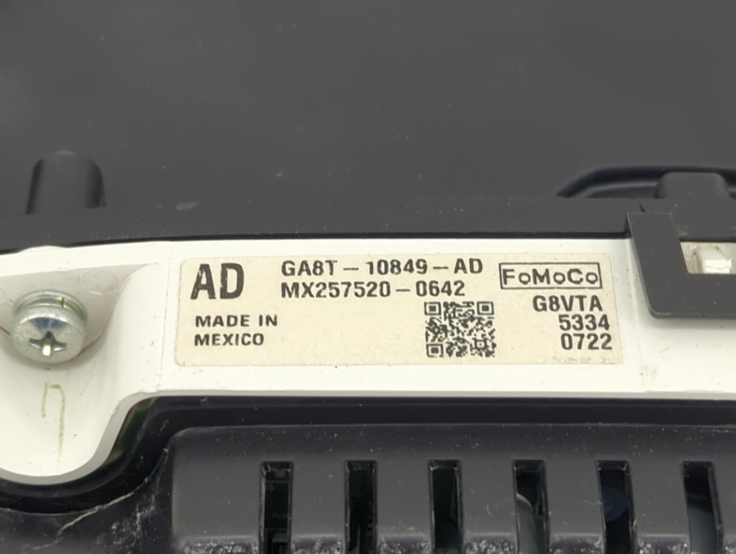 2016 Ford Flex Instrument Cluster Speedometer Gauges P/N:MX257520-0642 GA8T-10849-AD Fits OEM Used Auto Parts - Oemusedautop