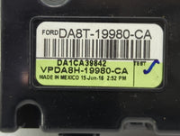 2013-2019 Ford Flex Climate Control Module Temperature AC/Heater Replacement P/N:DA8T-19980-CA VPDA8H-19980-CA Fits OEM Used