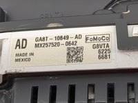 2016 Ford Flex Instrument Cluster Speedometer Gauges P/N:GA8T-10849-AD MX257520-0642 Miles: Fits OEM Used Auto Parts - Oemus