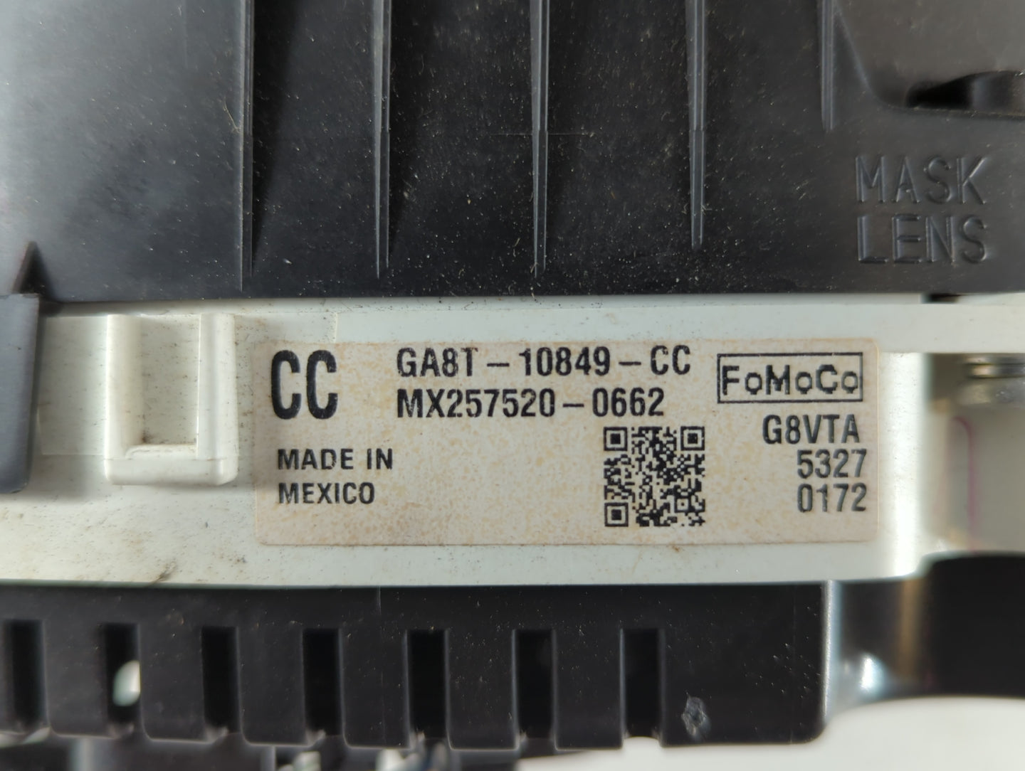 2016 Ford Flex Instrument Cluster Speedometer Gauges P/N:GA8T-10849-CC Fits OEM Used Auto Parts - Oemusedautoparts1.com