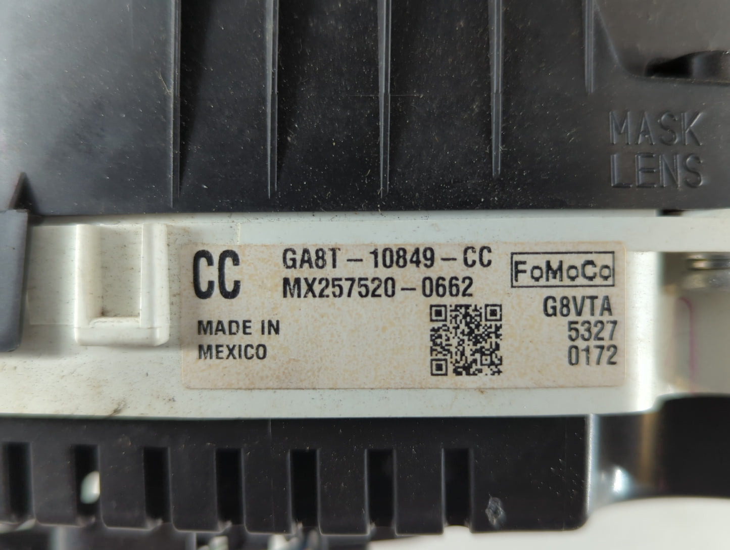 2016 Ford Flex Instrument Cluster Speedometer Gauges P/N:GA8T-10849-CC Fits OEM Used Auto Parts - Oemusedautoparts1.com