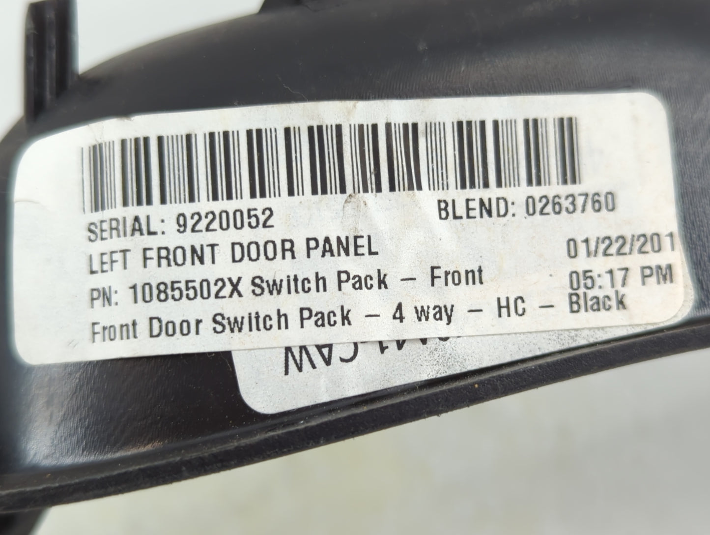 2012-2018 Ford Focus Master Power Window Switch Replacement Driver Side Left P/N:1085502X Fits OEM Used Auto Parts - Oemused