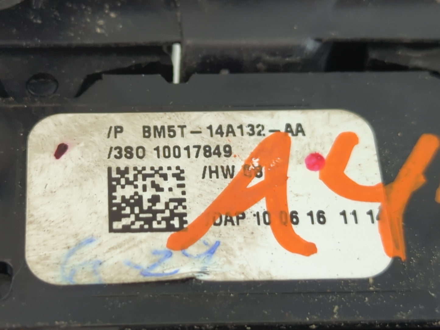 2012-2018 Ford Focus Master Power Window Switch Replacement Driver Side Left P/N:BM5T-14A132-AA Fits OEM Used Auto Parts - O