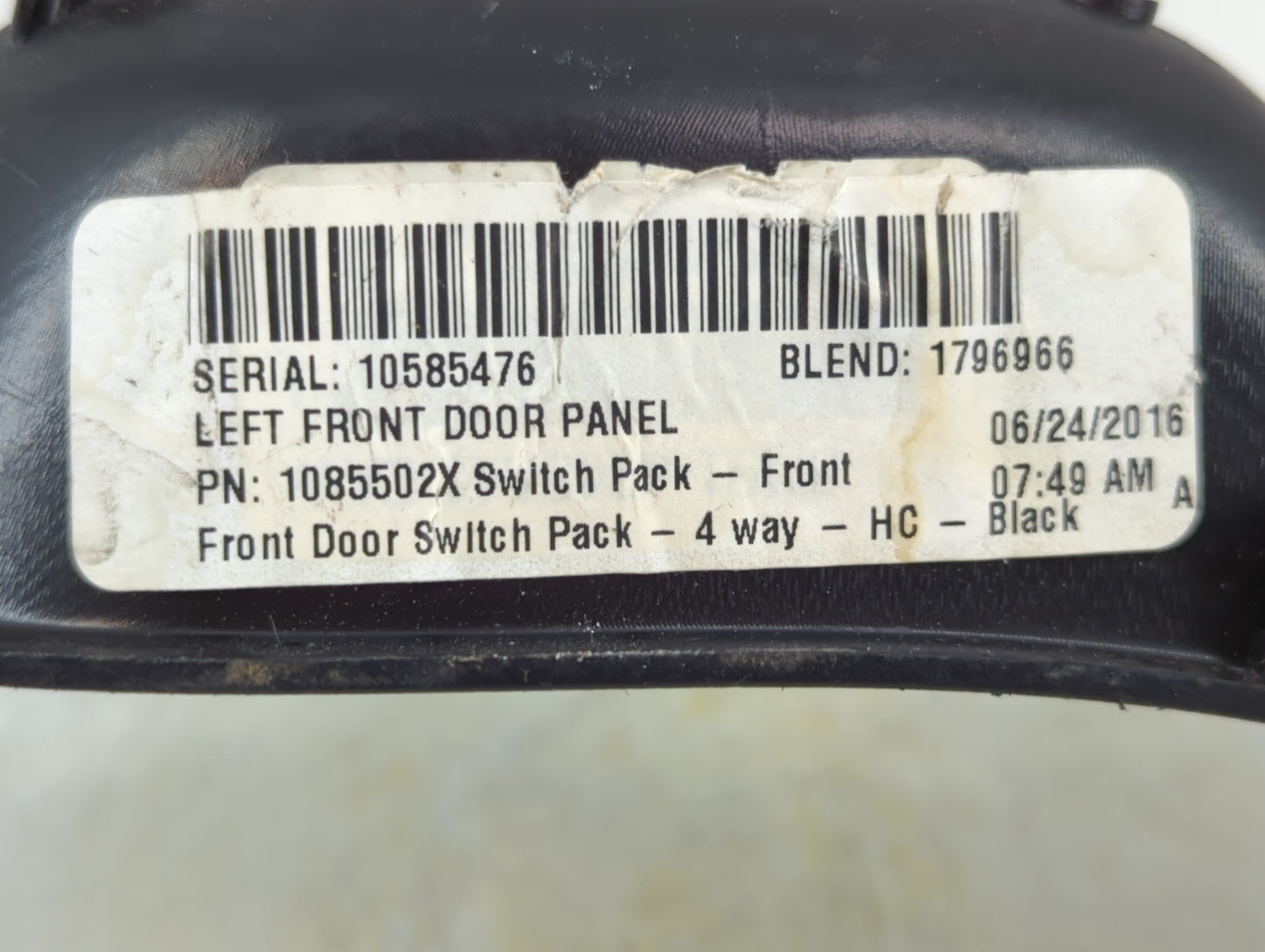 2012-2018 Ford Focus Master Power Window Switch Replacement Driver Side Left P/N:10585476 Fits OEM Used Auto Parts - Oemused