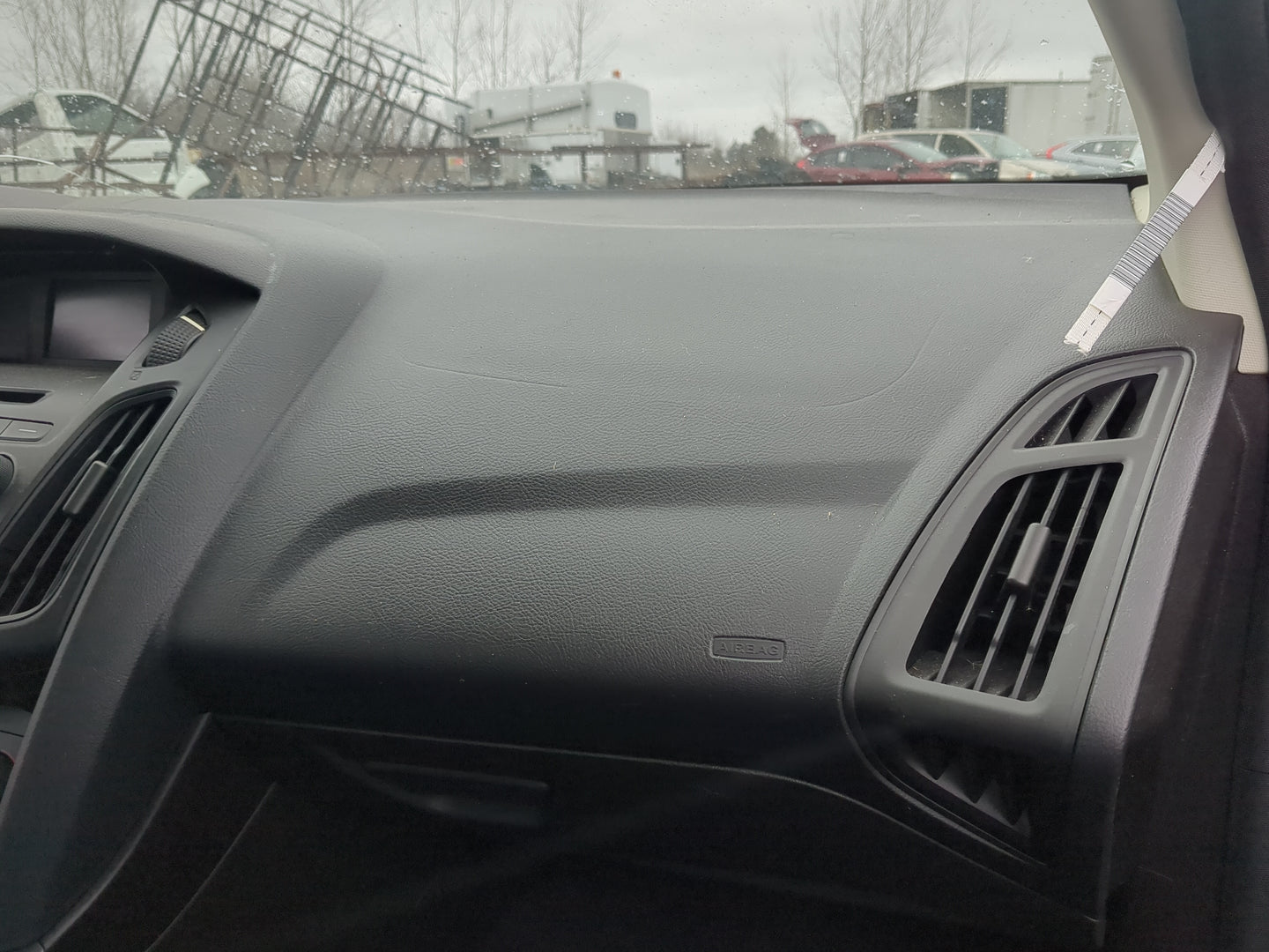 2015-2018 Ford Focus Air Bag Passenger Right Dashboard OEM Fits Fits 2015 2016 2017 2018 OEM Used Auto Parts - Oemusedautopa