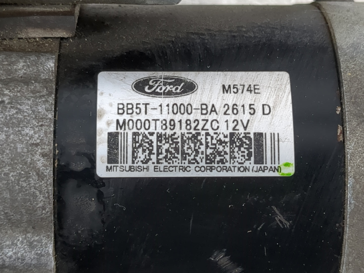 2012-2018 Ford Focus Car Starter Motor Solenoid OEM P/N:M000T89182ZC BB5T-11000-BA Fits OEM Used Auto Parts - Oemusedautopar