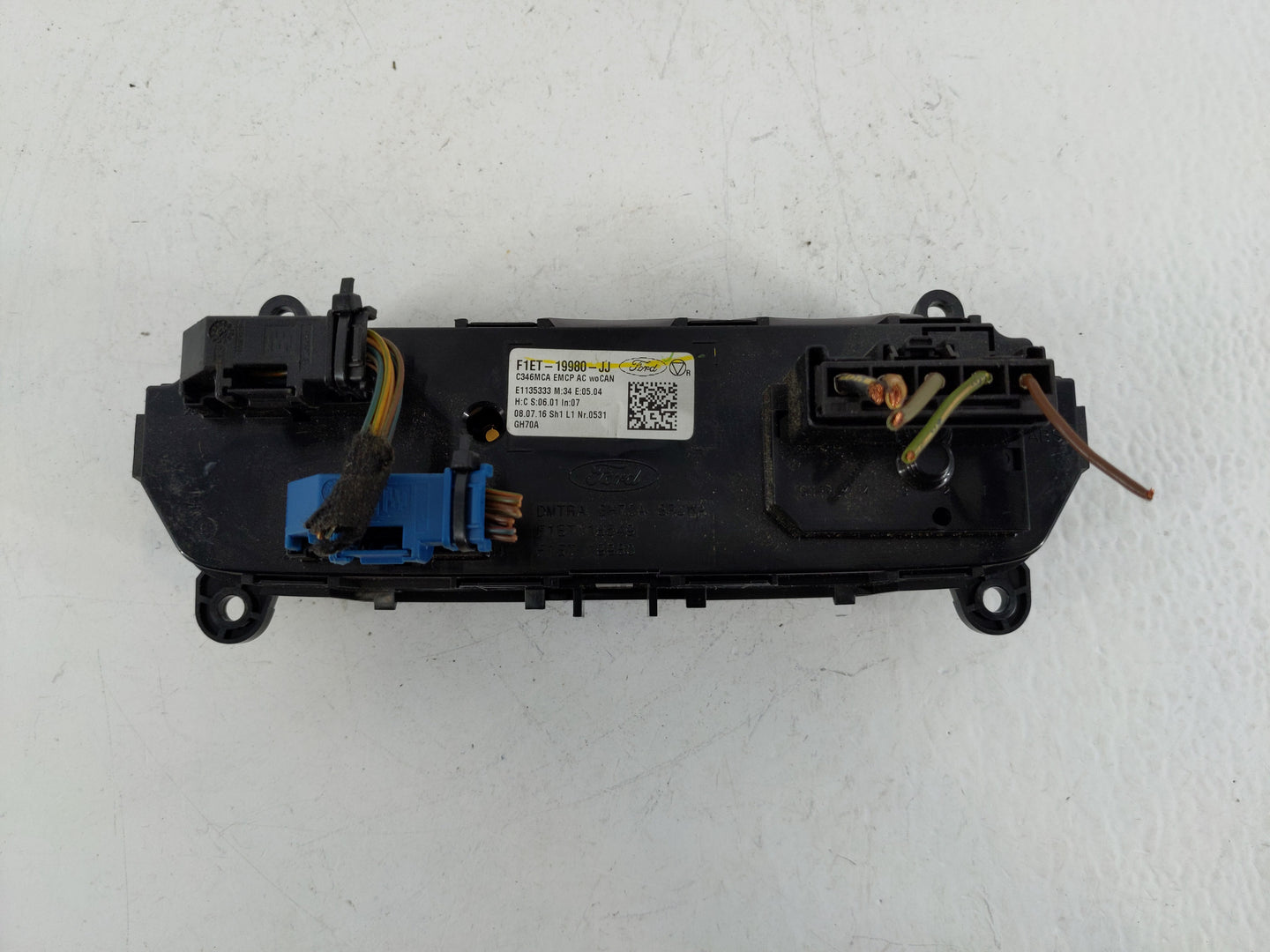 2015-2018 Ford Focus Climate Control Module Temperature AC/Heater Replacement P/N:F1ET-19980-JJ Fits Fits 2015 2016 2017 201