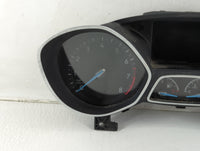 2016 Ford Focus Instrument Cluster Speedometer Gauges P/N:F1ET-10849-CTK Fits OEM Used Auto Parts - Oemusedautoparts1.com