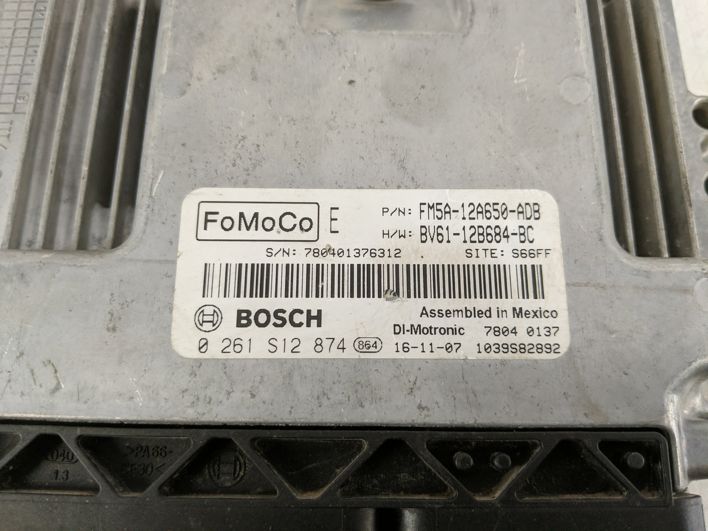 2013-2018 Ford Focus PCM Engine Control Computer ECU ECM PCU OEM P/N:FM5A-12A650-ADB Fits Fits 2013 2014 2015 2016 2017 2018