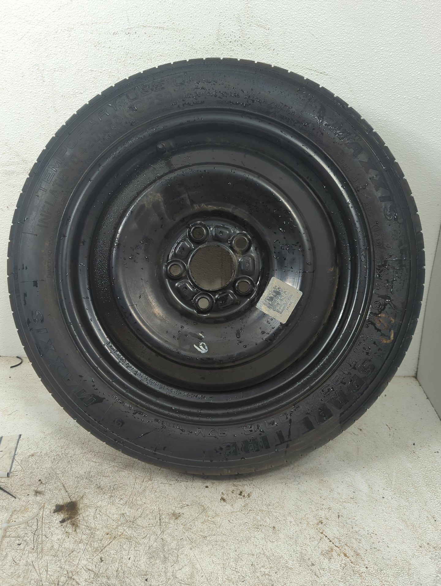 2012-2018 Ford Focus Spare Donut Tire Wheel Rim Oem 1192949 - Oemusedautoparts1.com