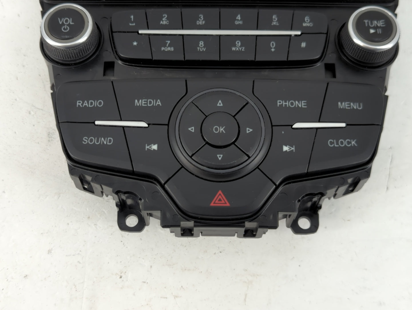 2015-2018 Ford Focus Radio AM FM Cd Player Receiver Replacement P/N:F1ET18K811LD Fits Fits 2015 2016 2017 2018 2019 OEM Used