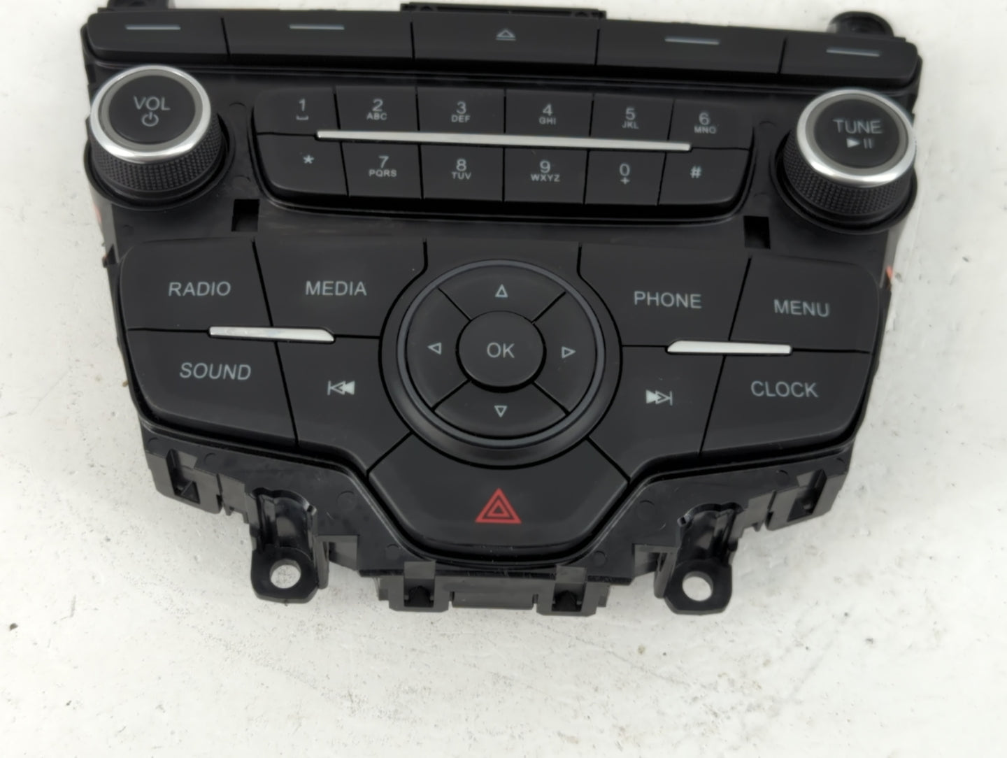 2015-2018 Ford Focus Radio AM FM Cd Player Receiver Replacement P/N:GJ5T-19C107 BD Fits Fits 2015 2016 2017 2018 2019 OEM Us