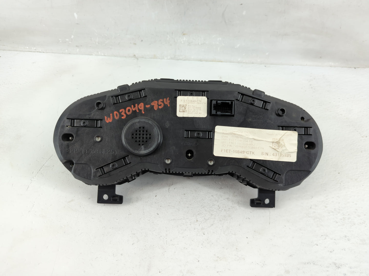 2016 Ford Focus Instrument Cluster Speedometer Gauges Fits OEM Used Auto Parts - Oemusedautoparts1.com