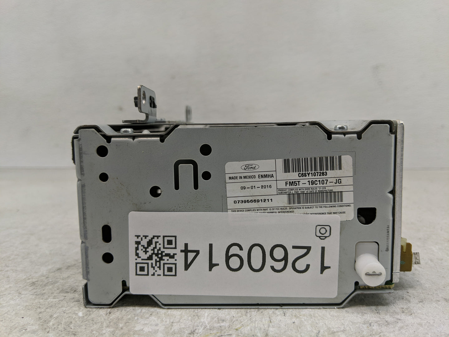 2016 Ford Focus Radio AM FM Cd Player Receiver Replacement P/N:FM5T-19C107-JG Fits OEM Used Auto Parts - Oemusedautoparts1.c