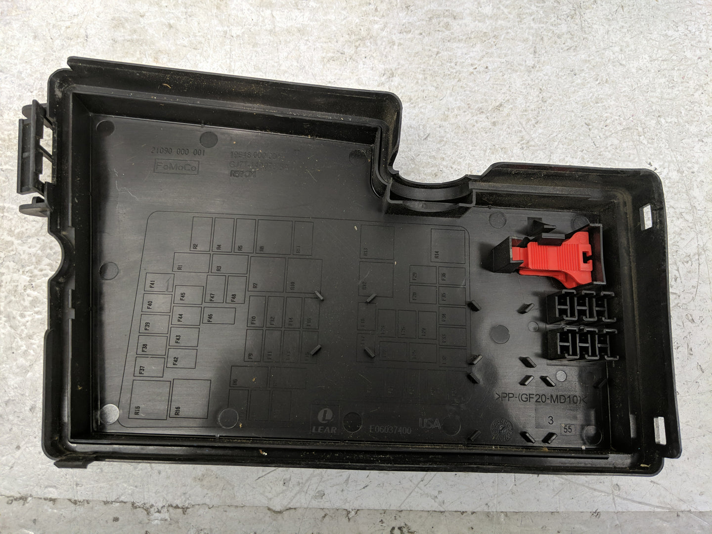 2016 Ford Focus Fusebox Fuse Box Panel Relay Module P/N:AV6T-14A067-AD Fits OEM Used Auto Parts - Oemusedautoparts1.com