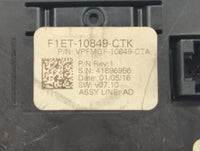2016 Ford Focus Instrument Cluster Speedometer Gauges P/N:F1ET-10849-CTK Fits OEM Used Auto Parts - Oemusedautoparts1.com
