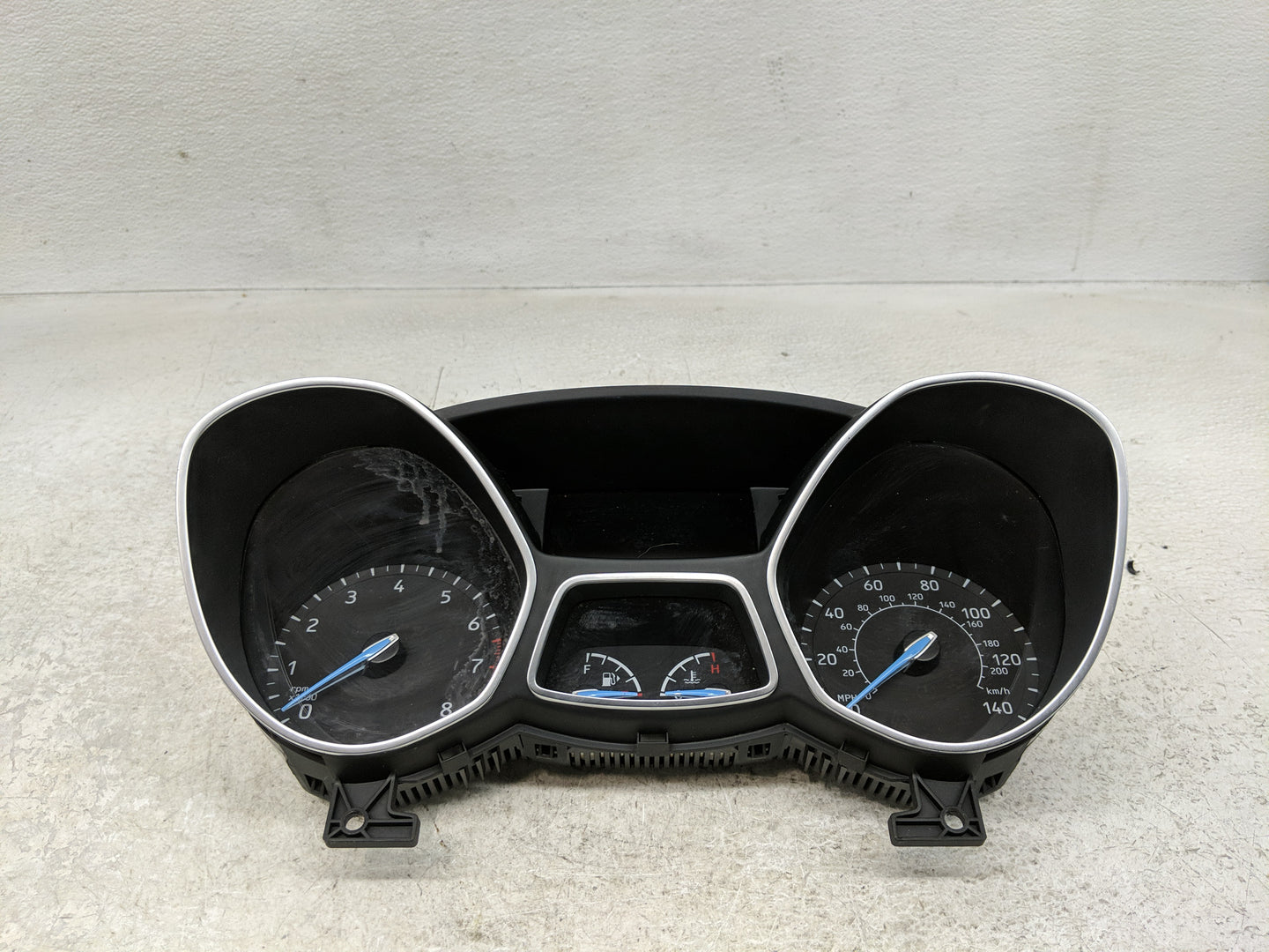 2016 Ford Focus Instrument Cluster Speedometer Gauges P/N:F1ET-10849-CTK Fits OEM Used Auto Parts - Oemusedautoparts1.com