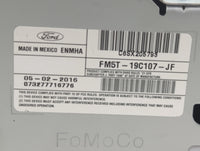 2016 Ford Focus Radio AM FM Cd Player Receiver Replacement P/N:FM5T-19C107-JF Fits OEM Used Auto Parts - Oemusedautoparts1.c
