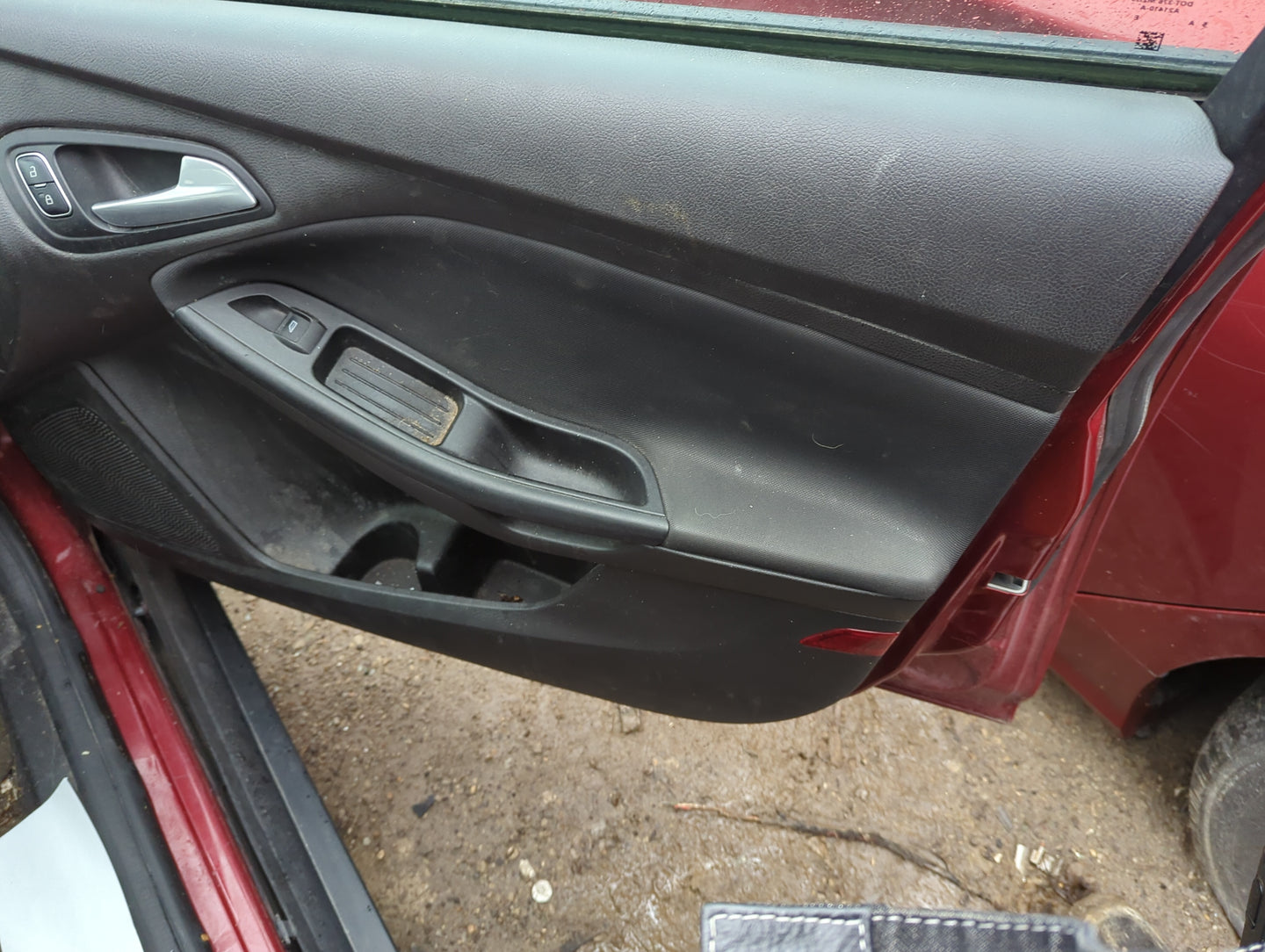 2016 Ford Focus Front Right Passenger Interior Door Panel Trim 1309865 - Oemusedautoparts1.com