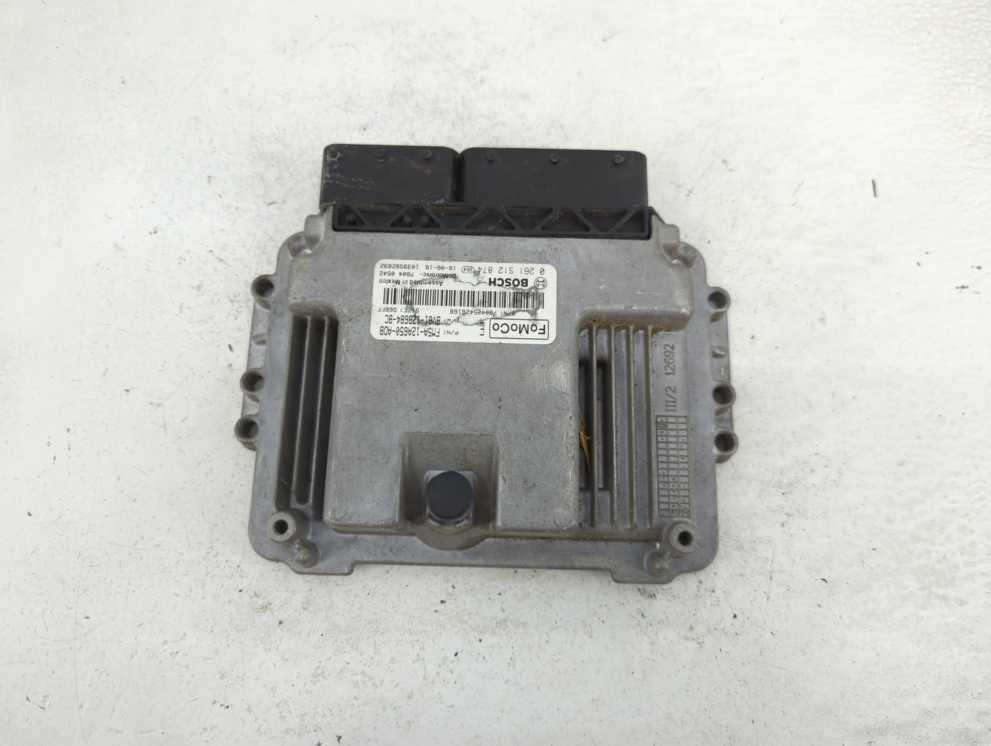 2013-2018 Ford Focus PCM Engine Control Computer ECU ECM PCU OEM P/N:FM5A-12A650-ADB 0 261 S12 874 Fits OEM Used Auto Parts 