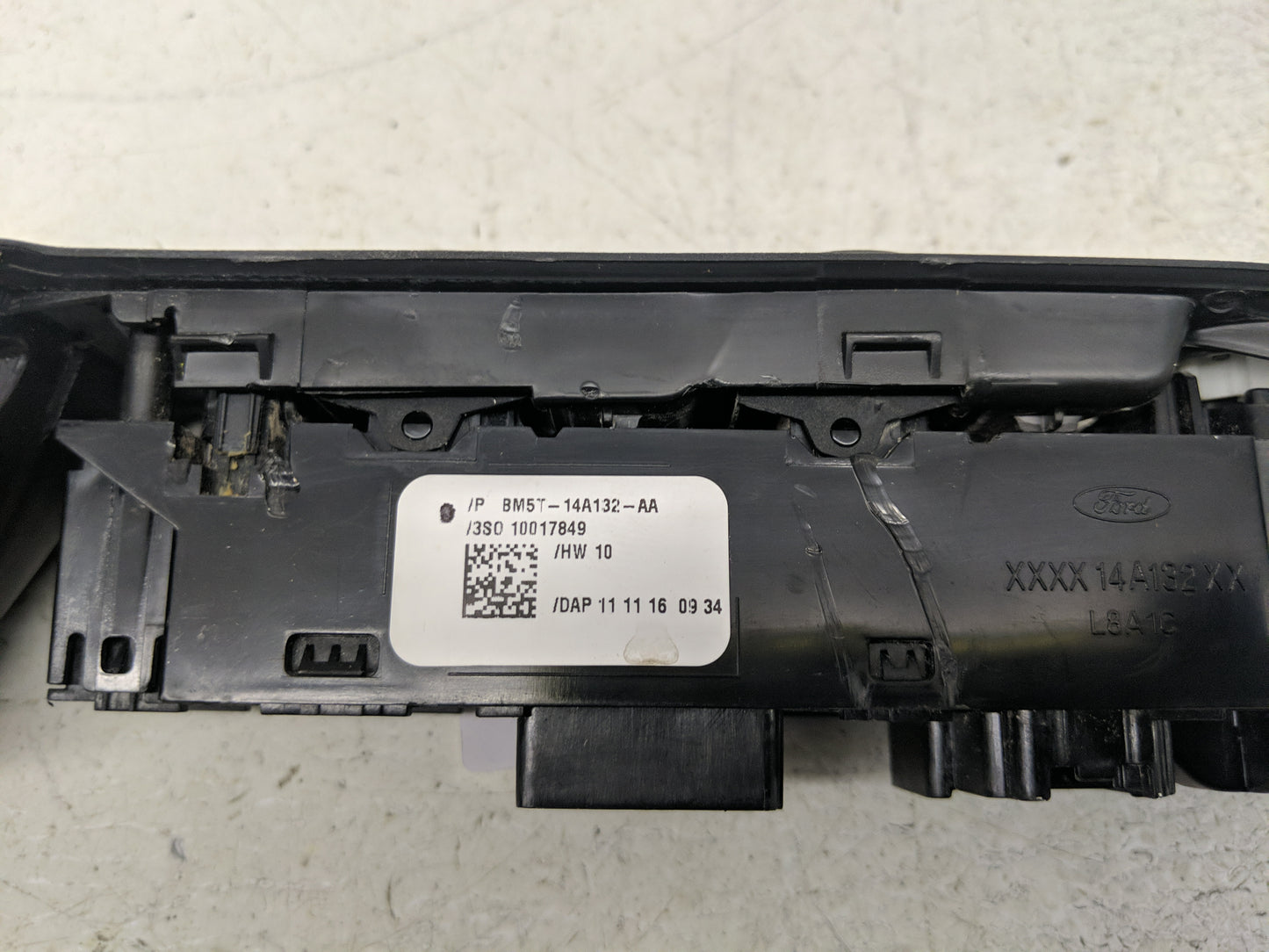2012-2018 Ford Focus Master Power Window Switch Replacement Driver Side Left P/N:BM5T-14A132-AA Fits OEM Used Auto Parts - O