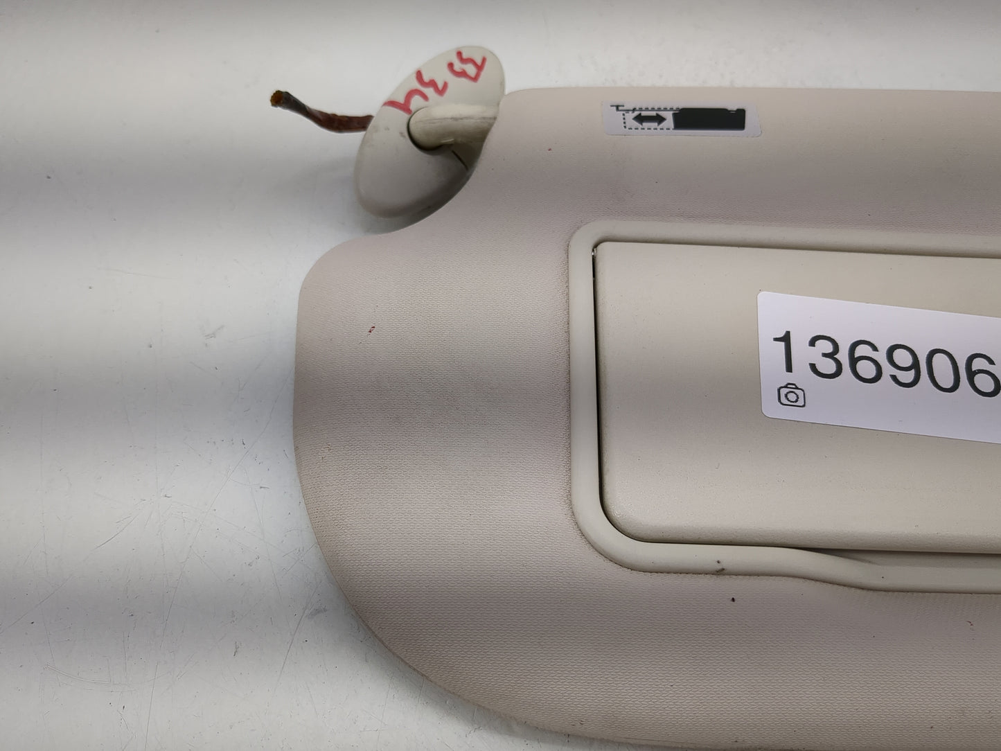 2013-2018 Ford Focus Sun Visor Shade Replacement Driver Left Mirror Fits Fits 2013 2014 2015 2016 2017 2018 OEM Used Auto Pa