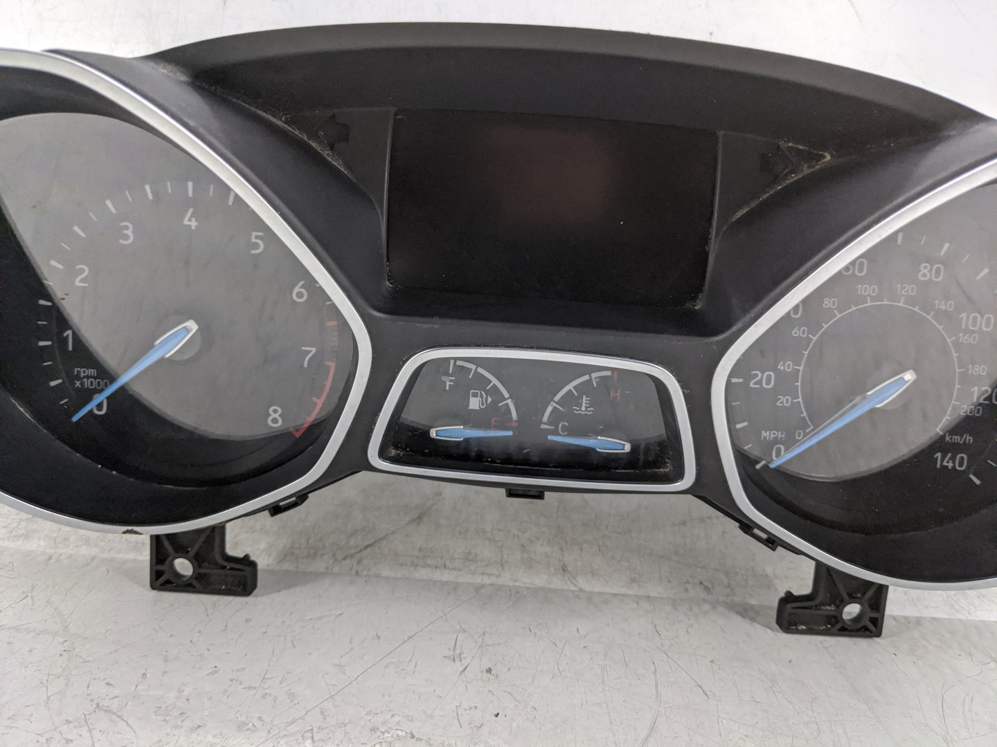 2016 Ford Focus Instrument Cluster Speedometer Gauges P/N:F1ET-10849-CTK Fits OEM Used Auto Parts - Oemusedautoparts1.com