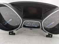 2016 Ford Focus Instrument Cluster Speedometer Gauges P/N:F1ET-10849-CTK Fits OEM Used Auto Parts - Oemusedautoparts1.com