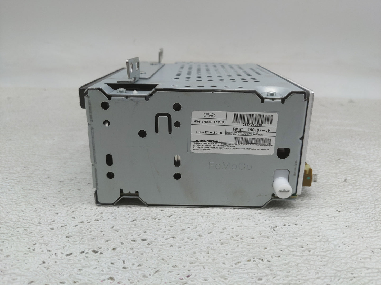 2016 Ford Focus Radio AM FM Cd Player Receiver Replacement P/N:FM5T-19C107-JF Fits OEM Used Auto Parts - Oemusedautoparts1.c