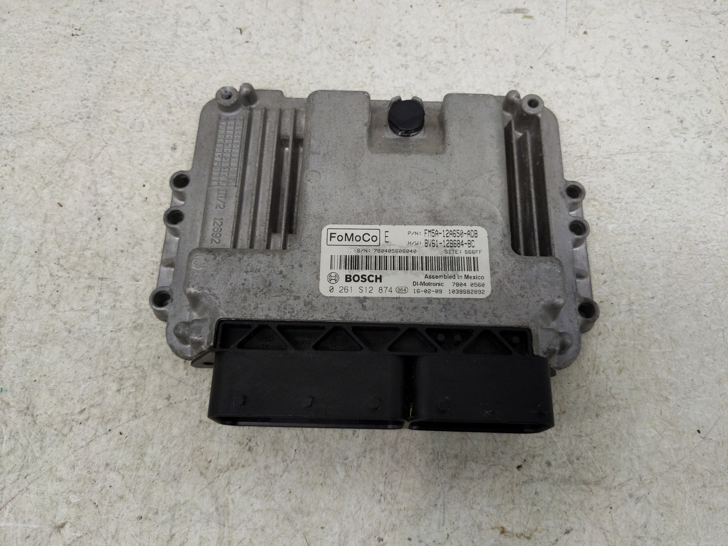 2013-2018 Ford Focus PCM Engine Control Computer ECU ECM PCU OEM P/N:FM5A-12A650-ADB Fits Fits 2013 2014 2015 2016 2017 2018