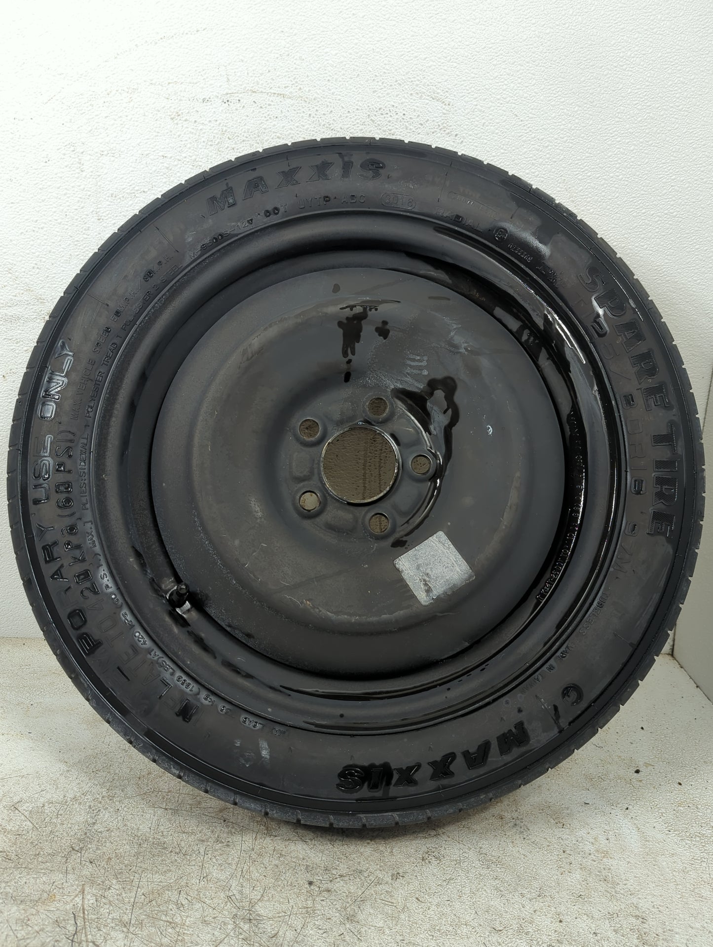 2016 Ford Focus Spare Donut Tire Wheel Rim Oem - Oemusedautoparts1.com