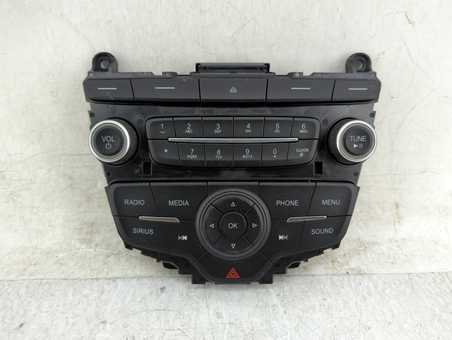 2015-2018 Ford Focus Radio AM FM Cd Player Receiver Replacement P/N:F1ET-18K811-KD Fits Fits 2015 2016 2017 2018 2019 OEM Us