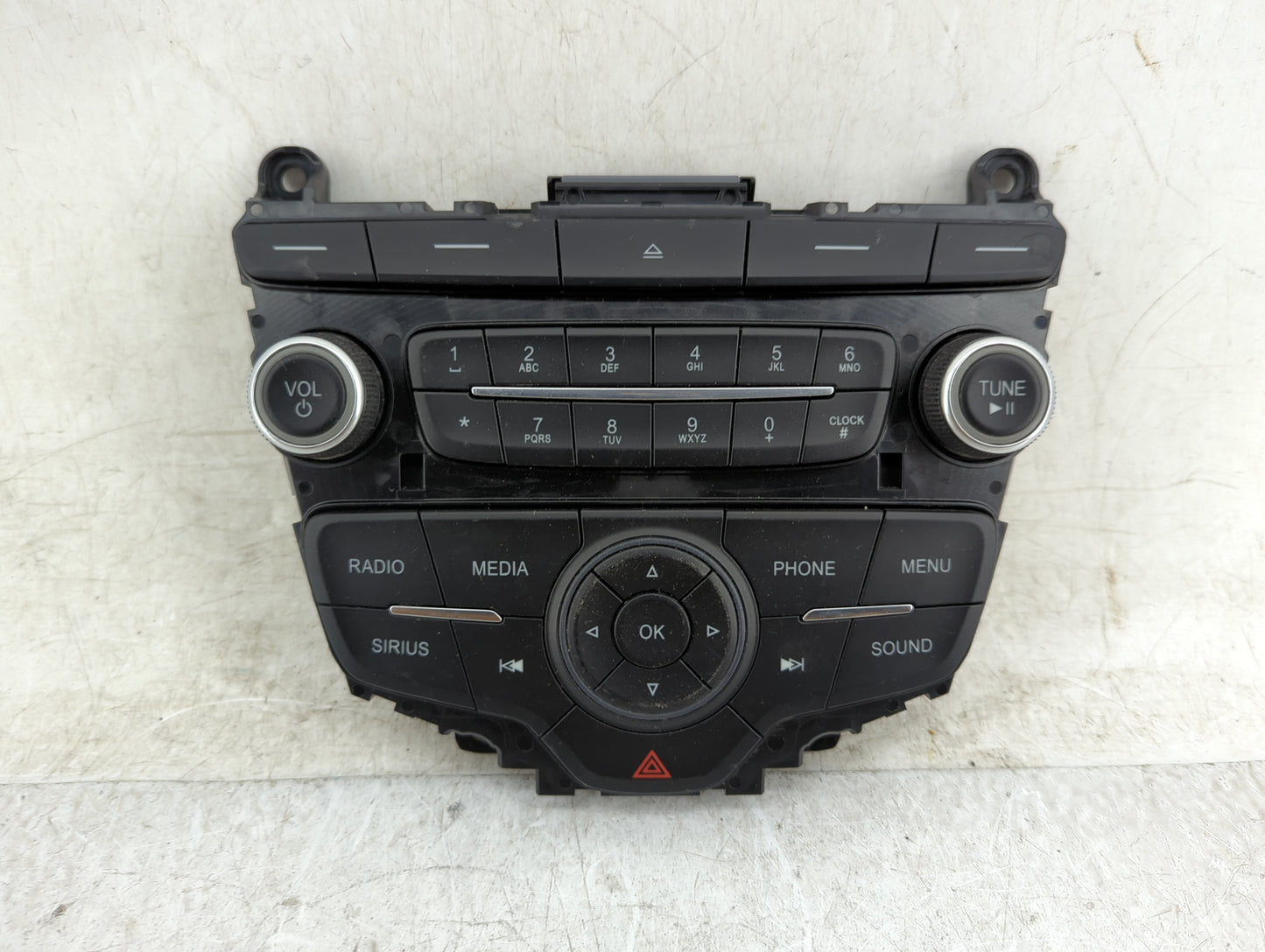 2015-2018 Ford Focus Radio AM FM Cd Player Receiver Replacement P/N:F1ET-18K811-KD Fits Fits 2015 2016 2017 2018 2019 OEM Us