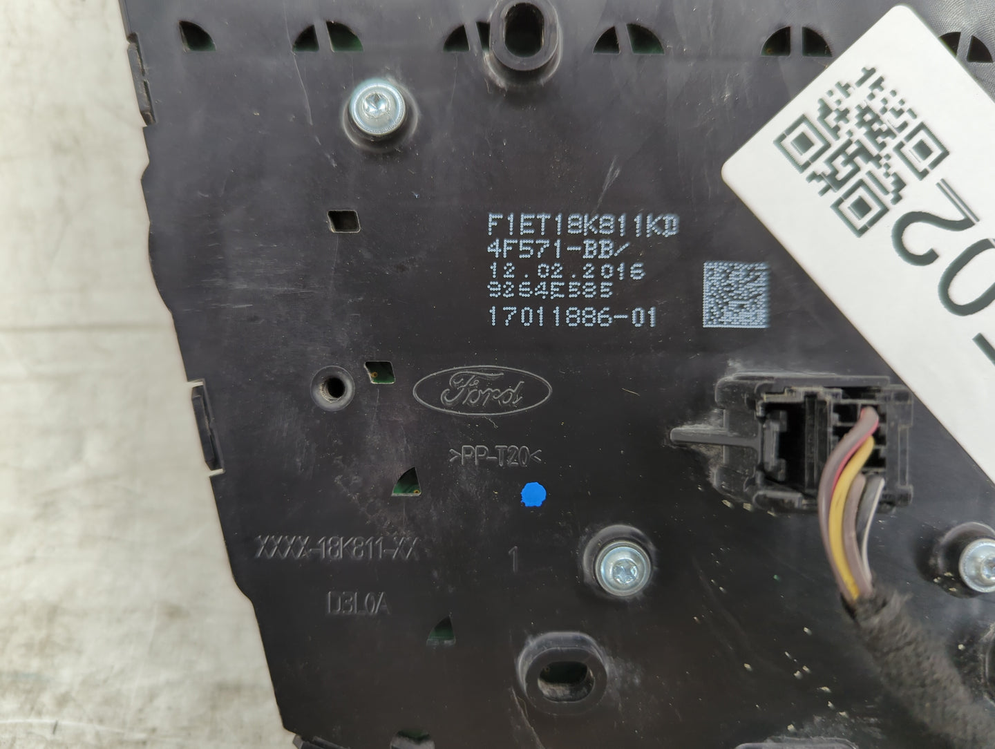 2015-2018 Ford Focus Radio AM FM Cd Player Receiver Replacement P/N:F1ET-18K811-KD Fits Fits 2015 2016 2017 2018 2019 OEM Us