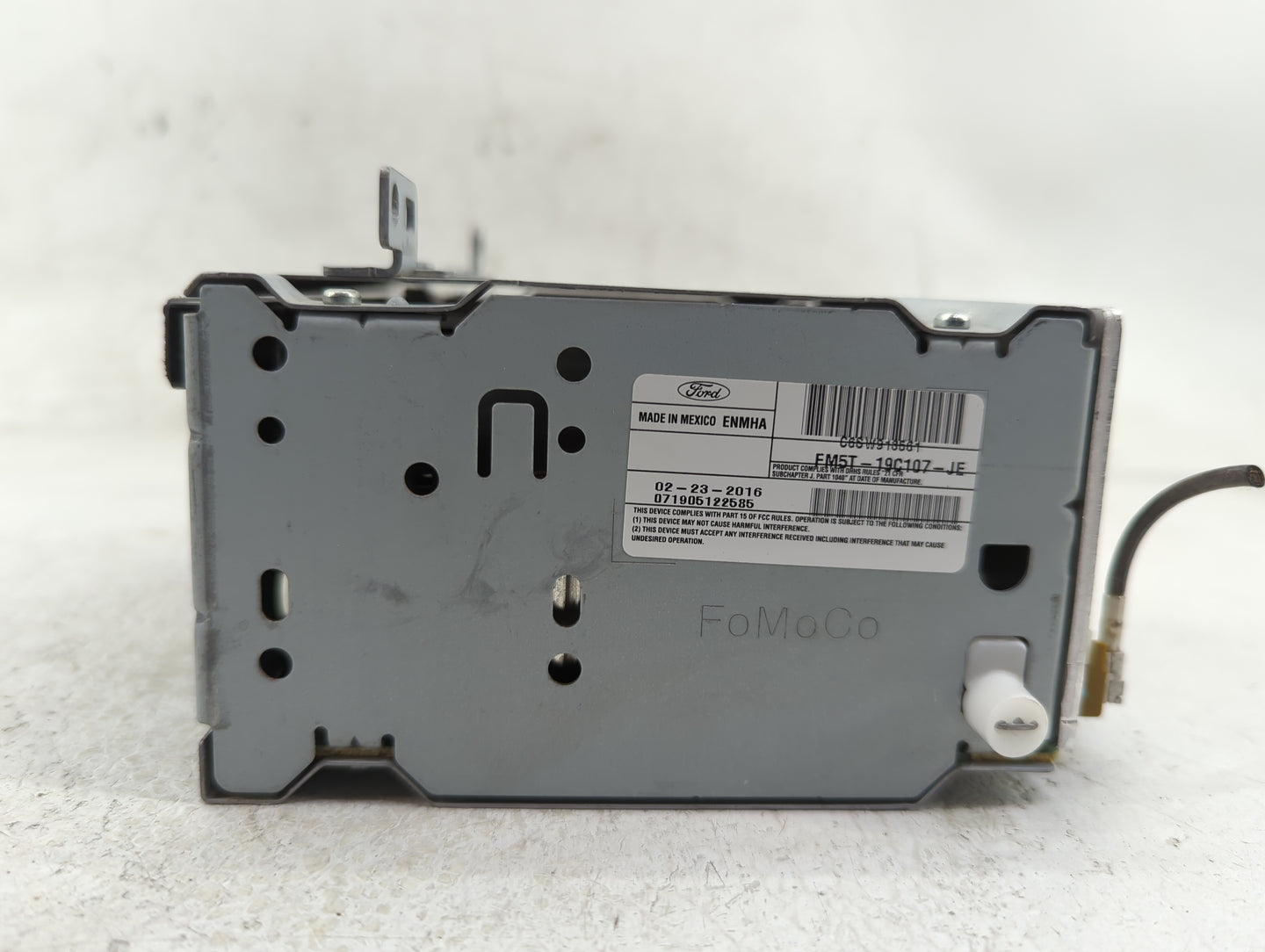 2016 Ford Focus Radio AM FM Cd Player Receiver Replacement P/N:FM5T-19C107-JE Fits OEM Used Auto Parts - Oemusedautoparts1.c