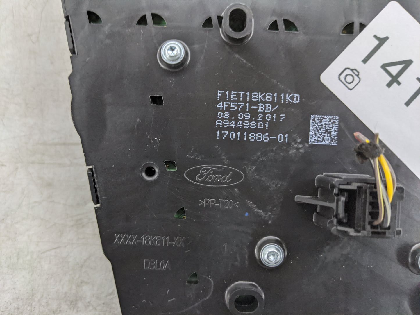 2015-2018 Ford Focus Radio Control Panel - Oemusedautoparts1.com