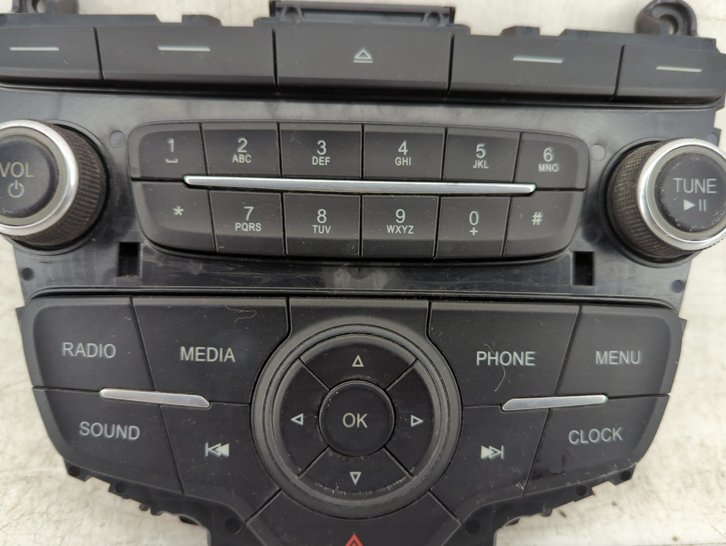 2015-2018 Ford Focus Radio AM FM Cd Player Receiver Replacement P/N:F1ET18K811LD Fits Fits 2015 2016 2017 2018 2019 OEM Used