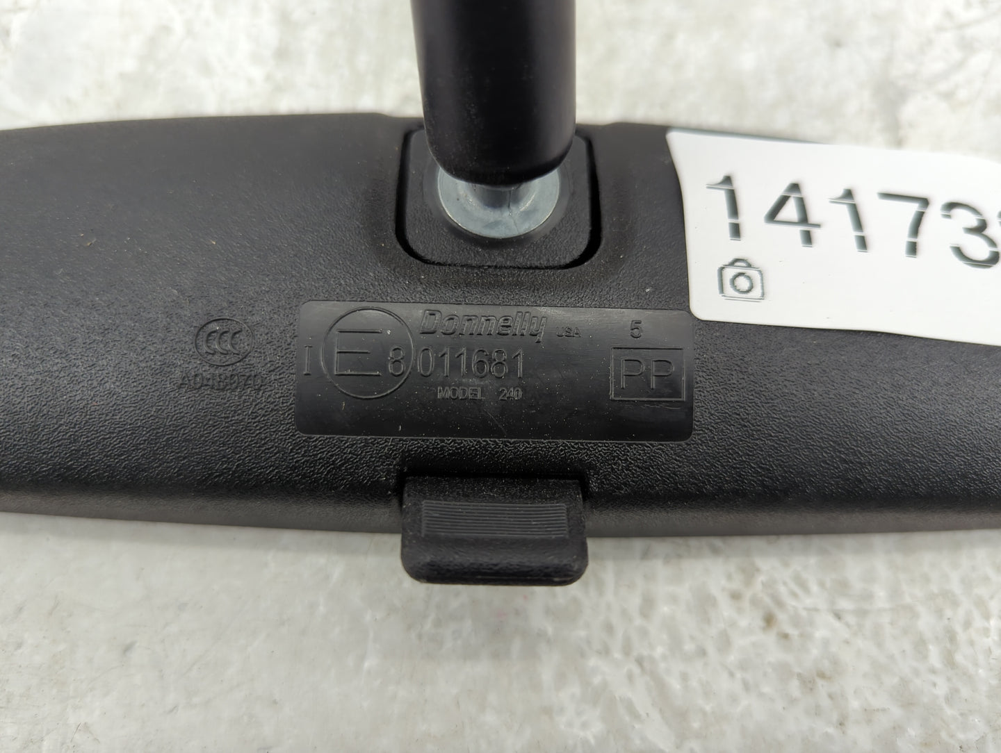 2010-2018 Ford Focus Interior Rear View Mirror Replacement OEM P/N:A048070 Fits OEM Used Auto Parts - Oemusedautoparts1.com