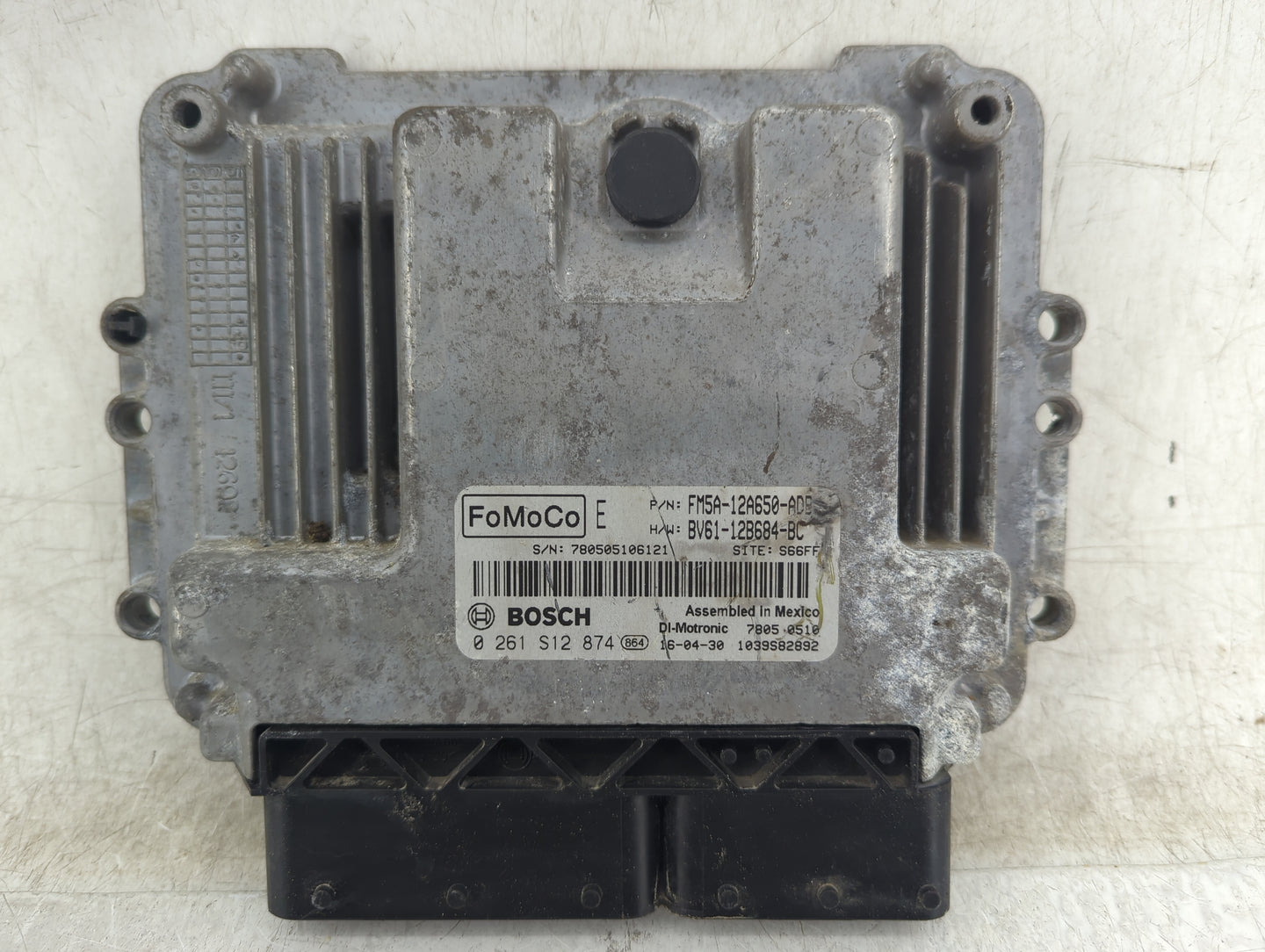 2013-2018 Ford Focus PCM Engine Control Computer ECU ECM PCU OEM P/N:FM5A-12A650-ADB Fits Fits 2013 2014 2015 2016 2017 2018