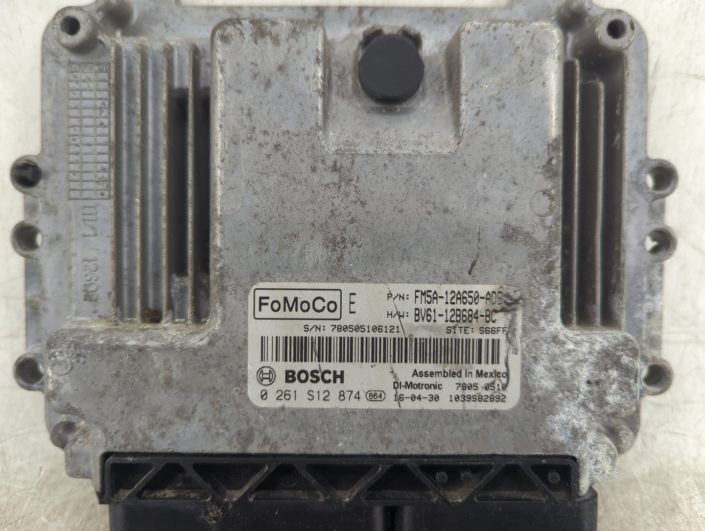 2013-2018 Ford Focus PCM Engine Control Computer ECU ECM PCU OEM P/N:FM5A-12A650-ADB Fits Fits 2013 2014 2015 2016 2017 2018