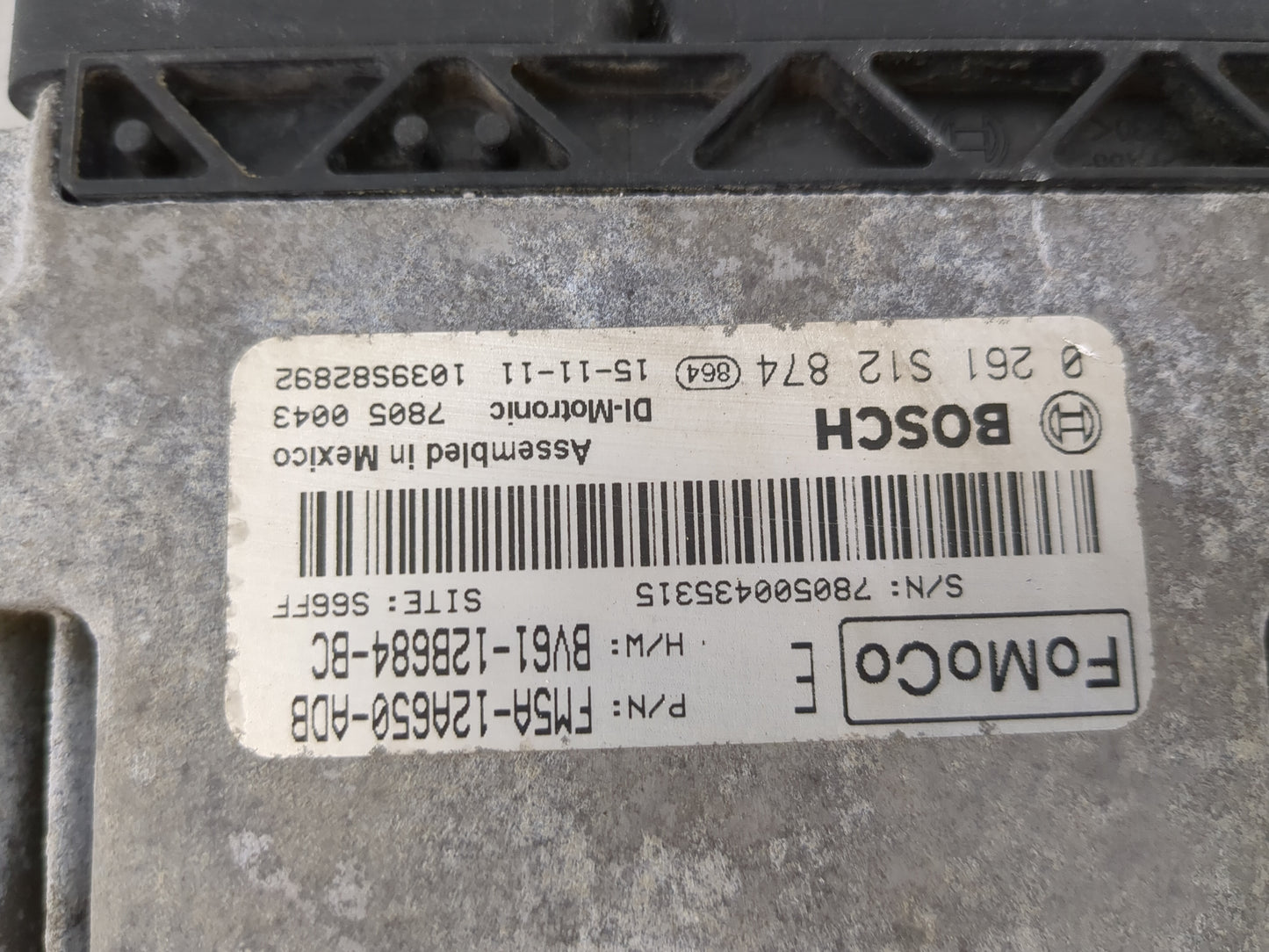 2013-2018 Ford Focus PCM Engine Control Computer ECU ECM PCU OEM P/N:FM5A-12A650-ADB BV61-12B684-BC Fits OEM Used Auto Parts