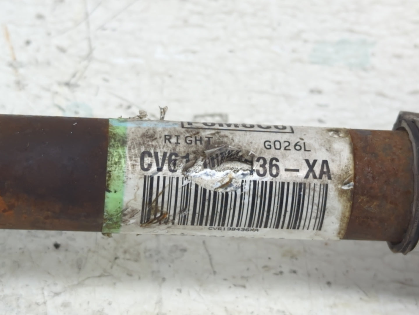 2012-2018 Ford Focus Axle Shaft Front Passenger Cv C/v - Oemusedautoparts1.com