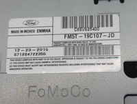 2017-2018 Ford Focus Radio AM FM Cd Player Receiver Replacement P/N:FM5T-19C107-JD Fits Fits 2017 2018 OEM Used Auto Parts -